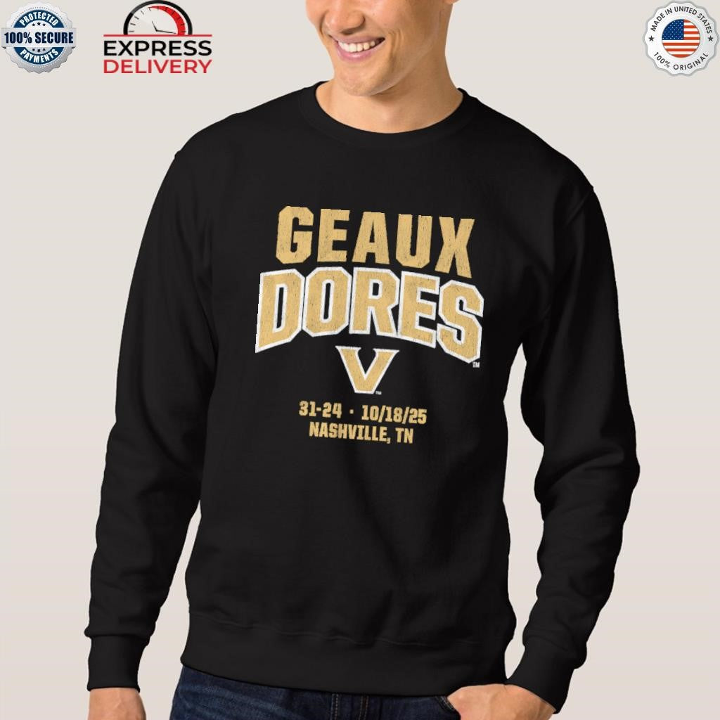 Vanderbilt Football Geaux Dores Shirt