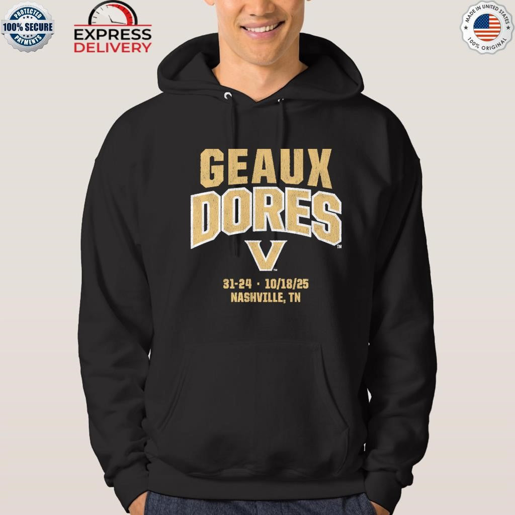 Vanderbilt Football Geaux Dores Shirt