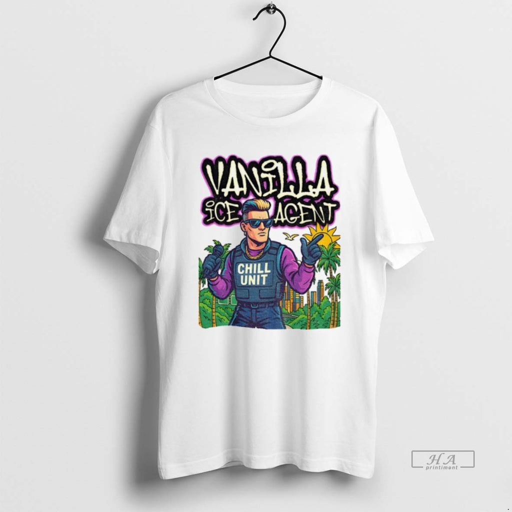 Official Vanilla Ice Agent Chill Unit Meme Pop Culture Parody T-Shirts, Hoodie, Sweatshirt | InkRitualCo.com