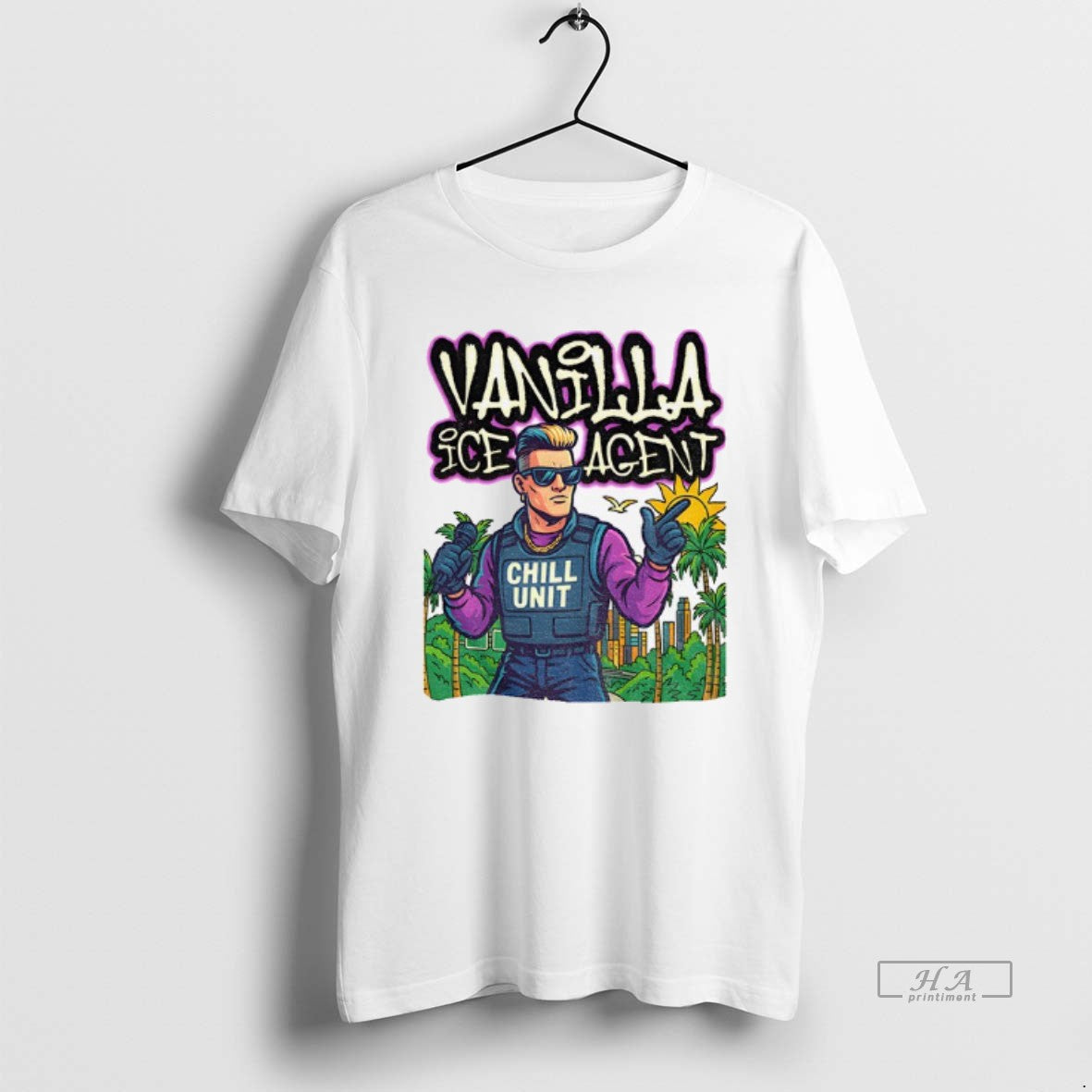 Official Vanilla Ice Agent Chill Unit Meme Pop Culture Parody T-Shirts, Hoodie, Sweatshirt | InkRitualCo.com
