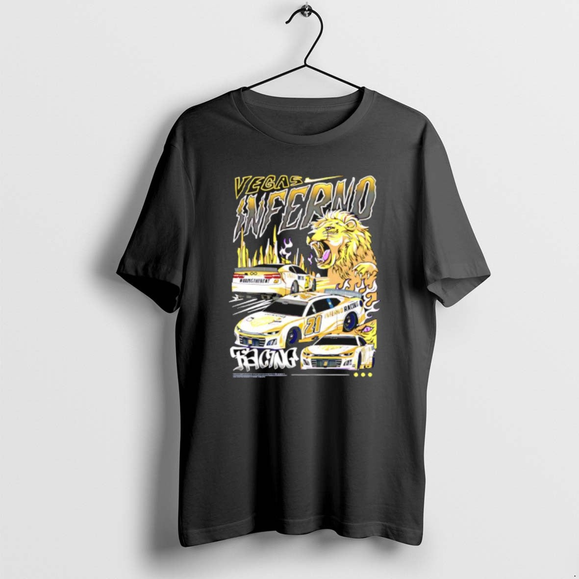 Official Vegas Inferno Racing Vintage Lion Nascar Energy T-Shirts, Hoodie, Sweatshirt | InkRitualCo.com