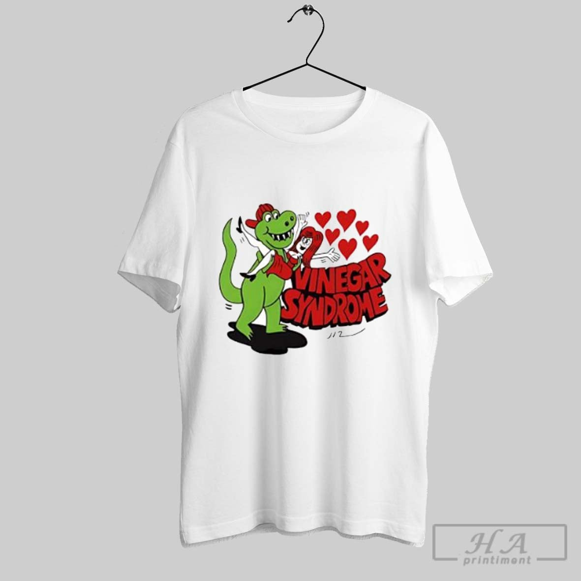 Official Vinegar Syndrome Dinosaur Holding Woman T-Shirts, Hoodie, Sweatshirt | InkRitualCo.com