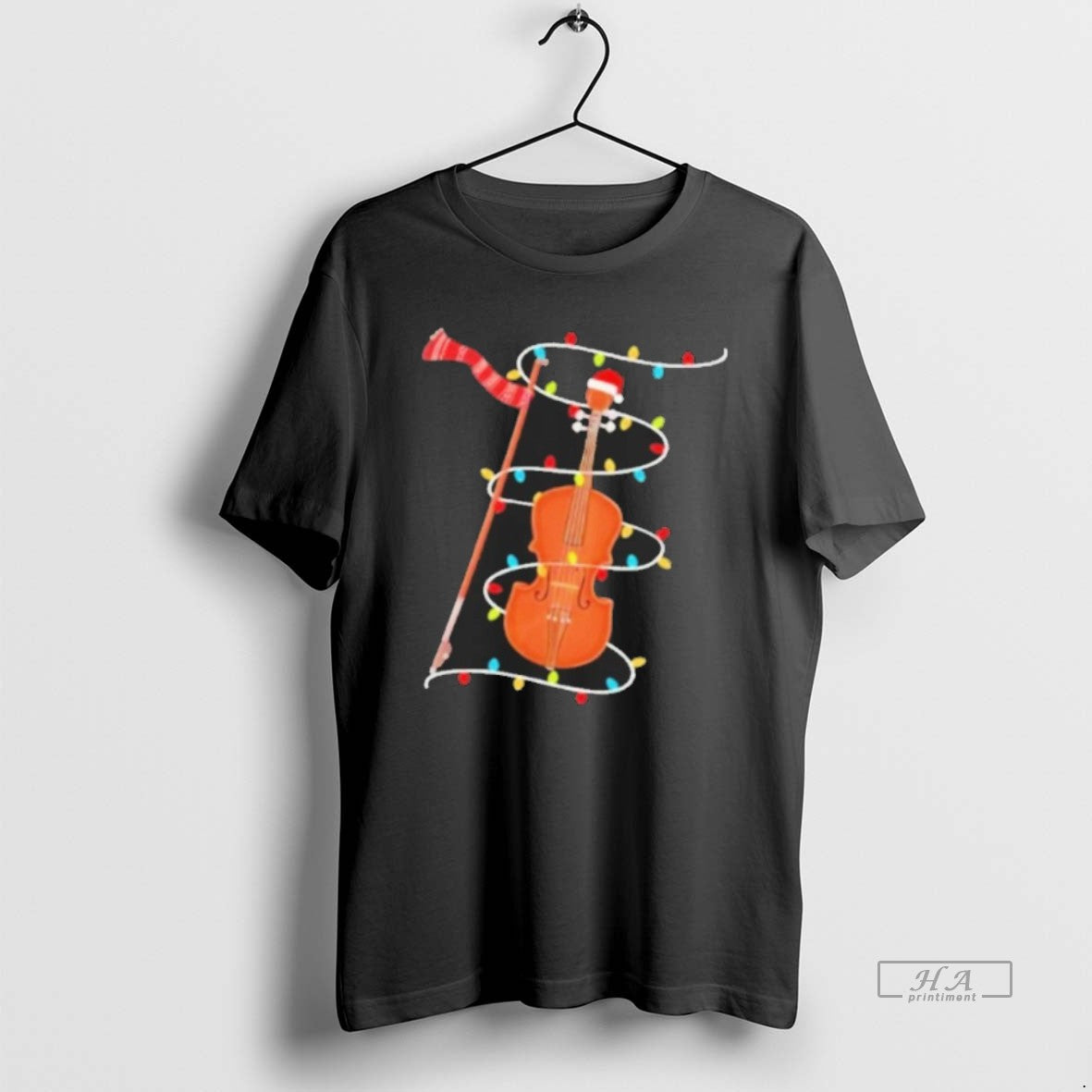 Official Violin Christmas Lights T-Shirts, Hoodie, Sweatshirt | InkRitualCo.com