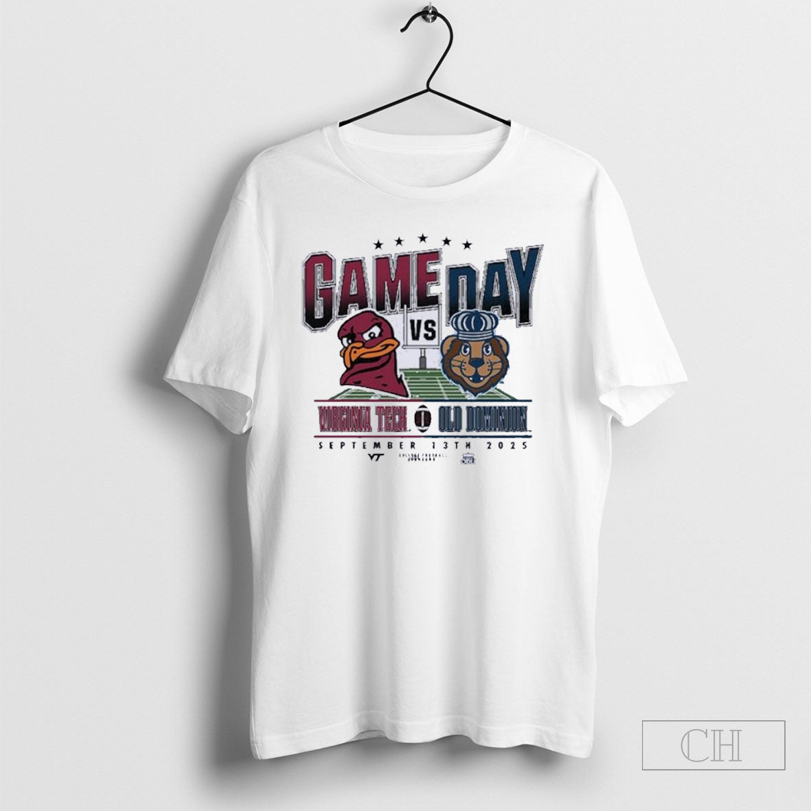 Official Virginia Tech Vs Old Dominion 2025 College Football Showdown Mascots T-Shirts, Hoodie, Sweatshirt | InkRitualCo.com