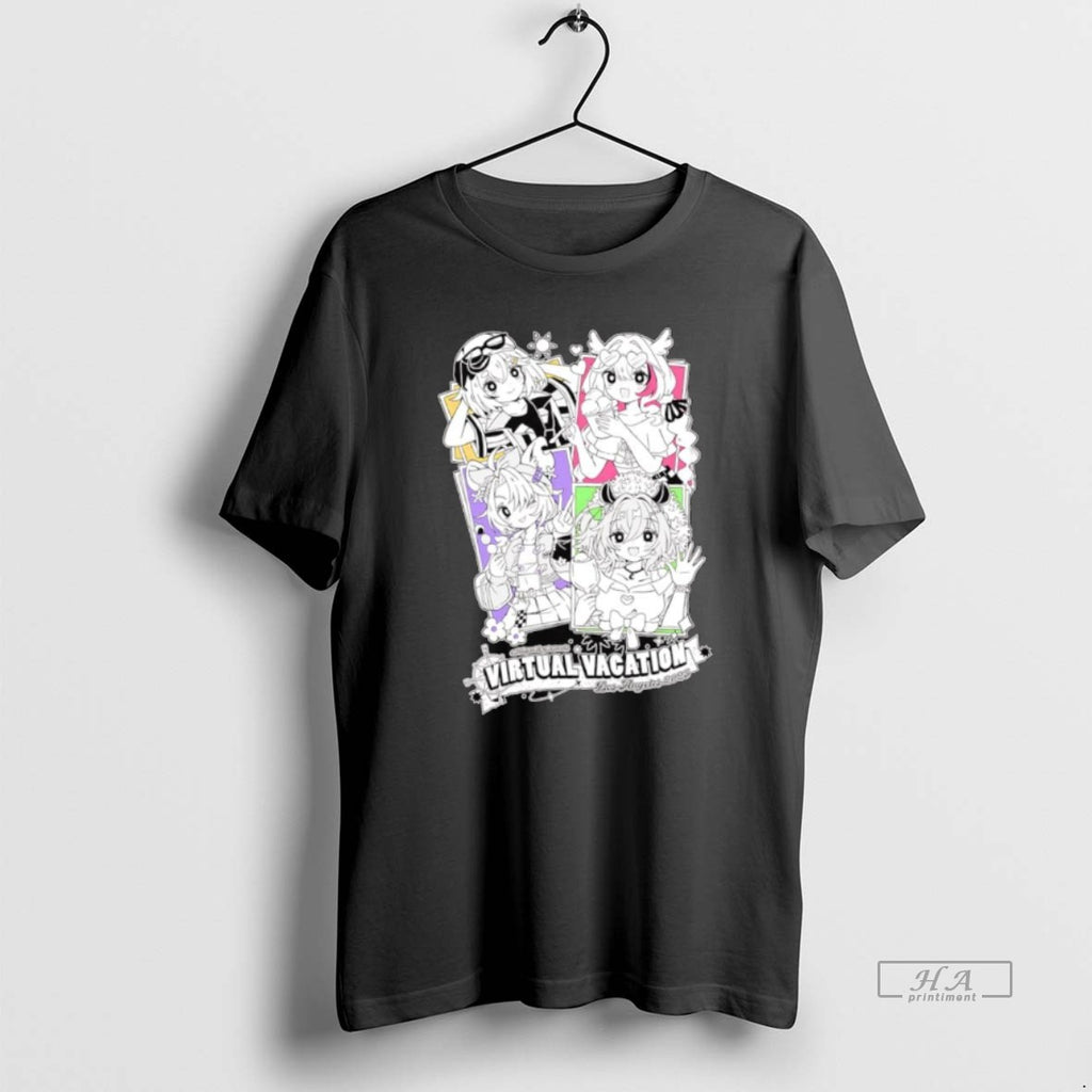 Official Virtual Vacation Los Angeles 2025 Anime T-Shirts, Hoodie, Sweatshirt | InkRitualCo.com