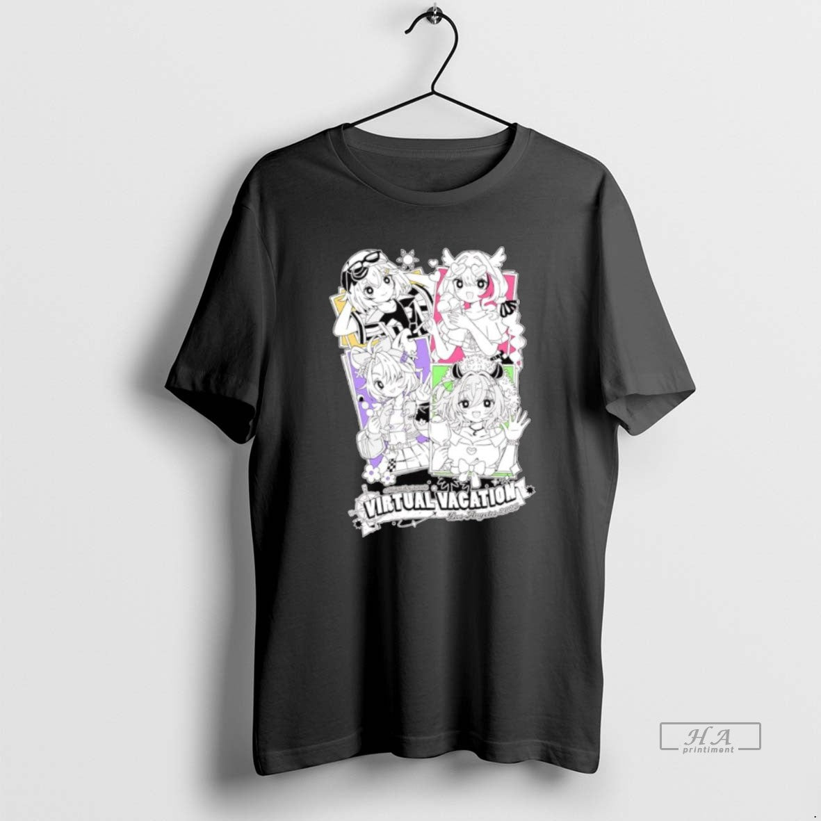 Official Virtual Vacation Los Angeles 2025 Anime T-Shirts, Hoodie, Sweatshirt | InkRitualCo.com