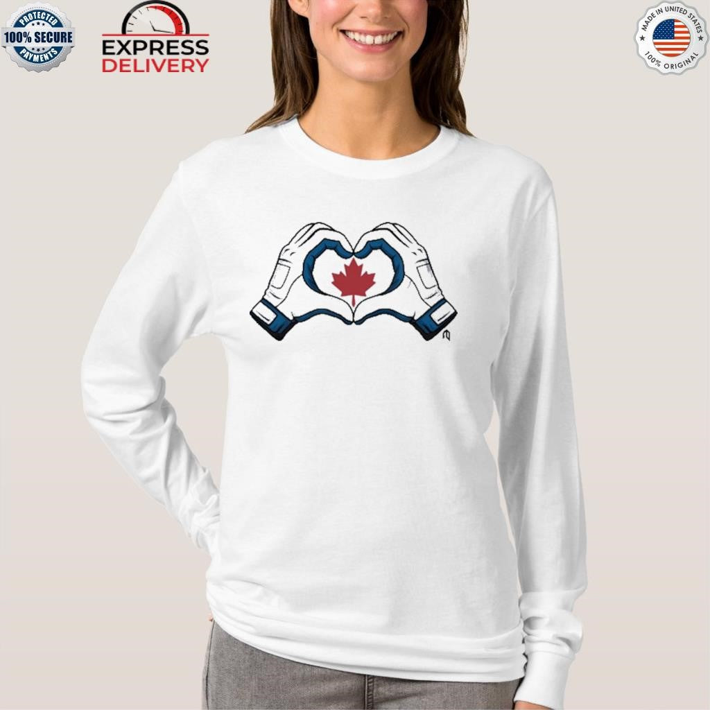 Vladdy Canada Heart Hands Shirt