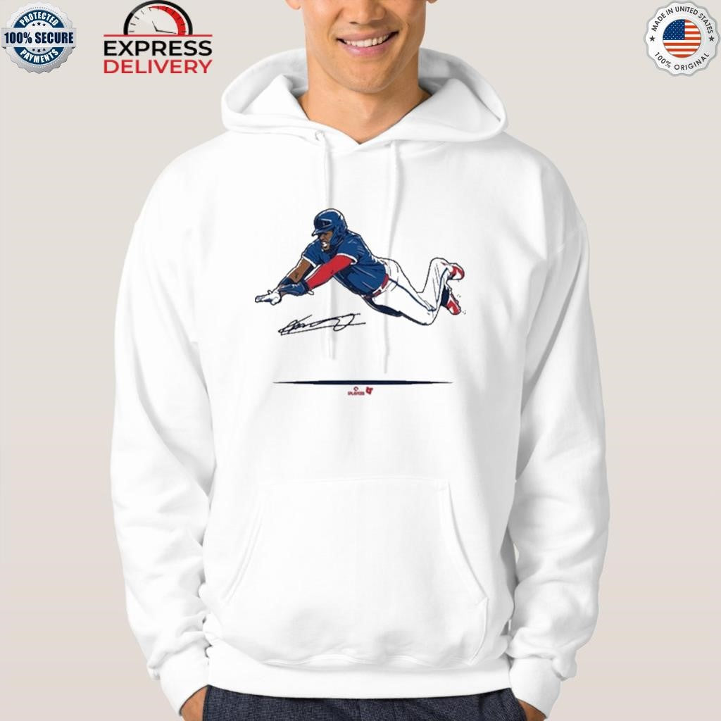 Vladimir Guerrero Jr Super Vlad Flying Slide Shirt