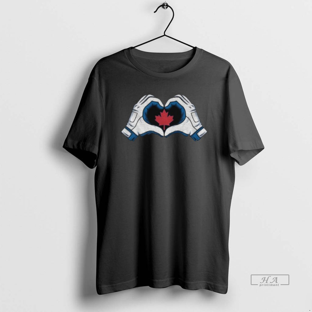 Official Vladimir Guerrero Wearing Jr Canada Heart Hands T-Shirts, Hoodie, Sweatshirt | InkRitualCo.com