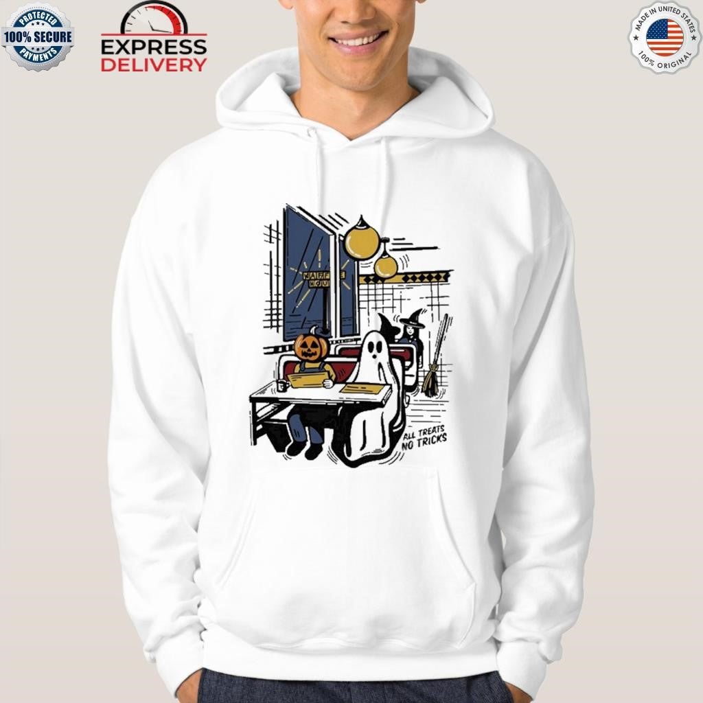Waffle House All Tricks, No Treats Halloween Shirt