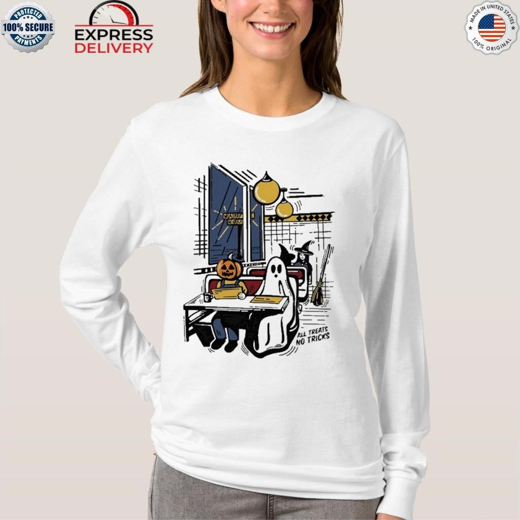 Waffle House All Tricks, No Treats Halloween Shirt