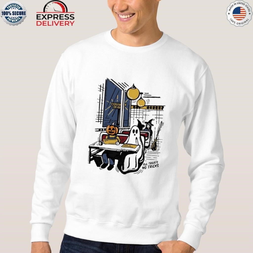 Waffle House All Tricks, No Treats Halloween Shirt