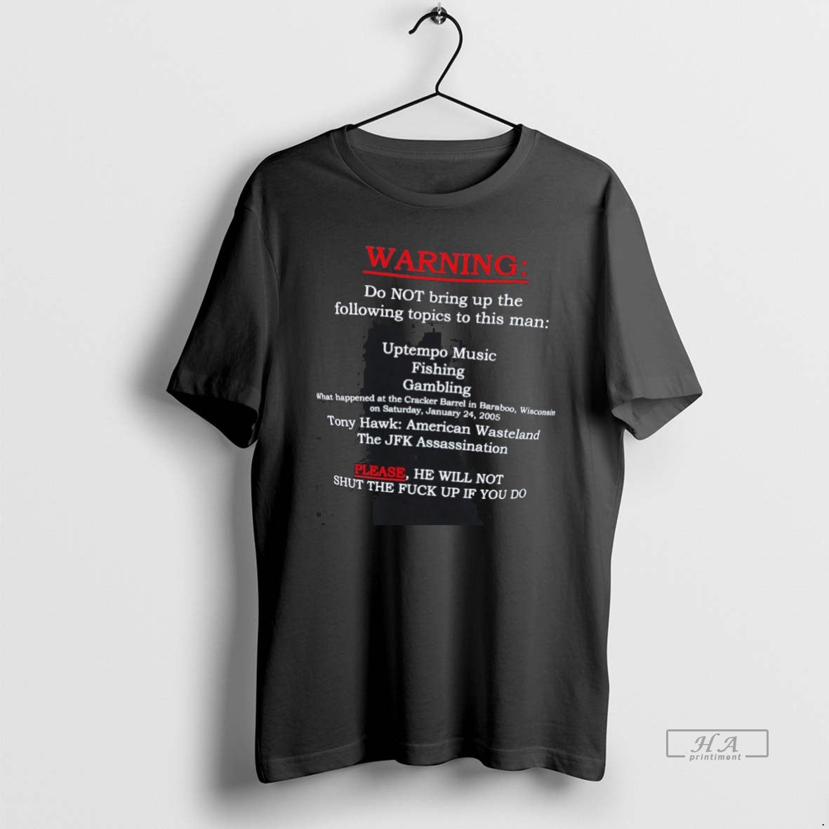 Official Warning Do Not Bring Up The Following Topics To This Man T-Shirts, Hoodie, Sweatshirt | InkRitualCo.com