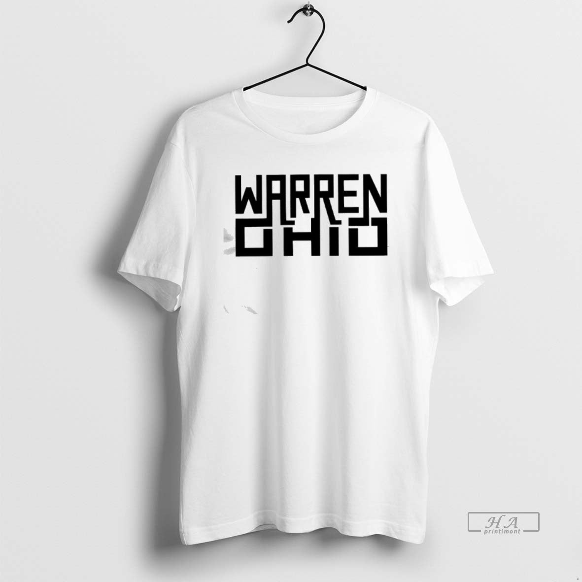 Official Warren Ohio Rectangle Text T-Shirts, Hoodie, Sweatshirt | InkRitualCo.com