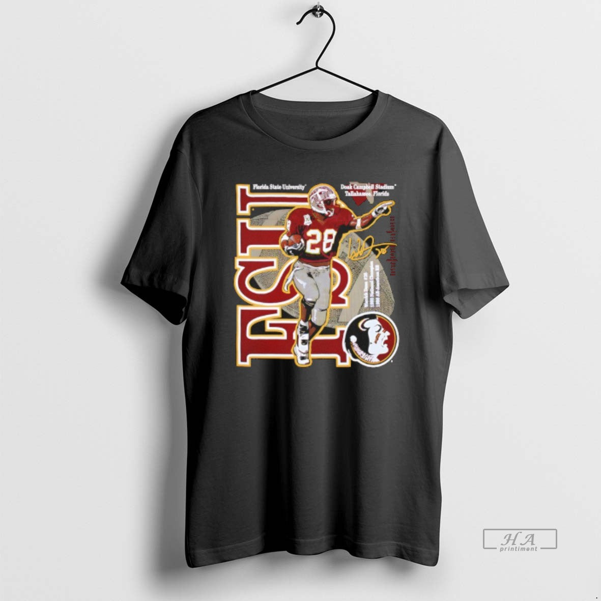 Official Warrick Dunn Fsu Seminoles No 28 Signature Graphic T-Shirts, Hoodie, Sweatshirt | InkRitualCo.com