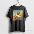 Official Warrior Knight Holding White Cat Behind Blue Sky T-Shirts, Hoodie, Sweatshirt | InkRitualCo.com