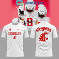 Washington State Cougars White Uniform 2025 Shirt