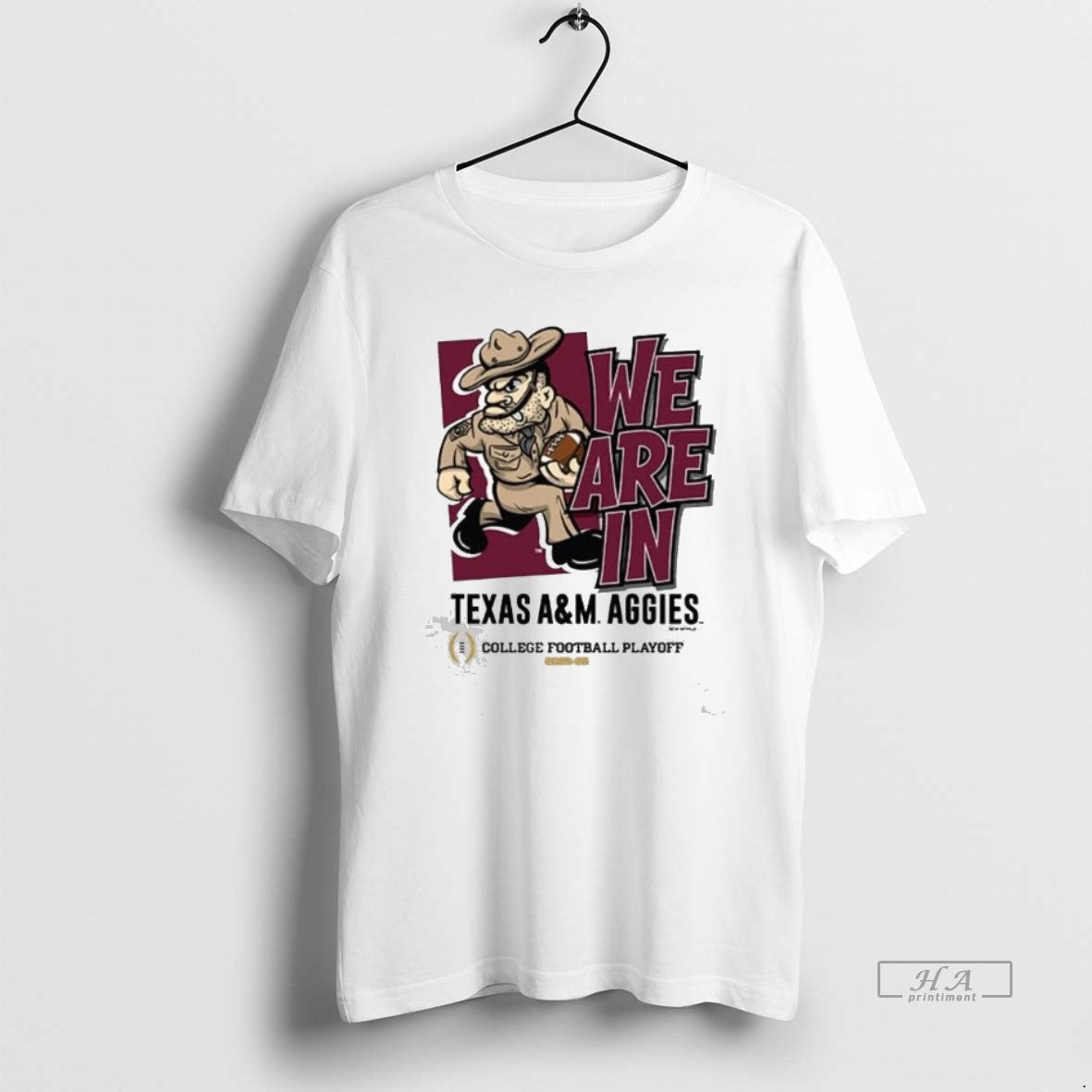 Official We Are In Texas Am Aggies 2025 Cfp Bound Mascot T-Shirts, Hoodie, Sweatshirt | InkRitualCo.com