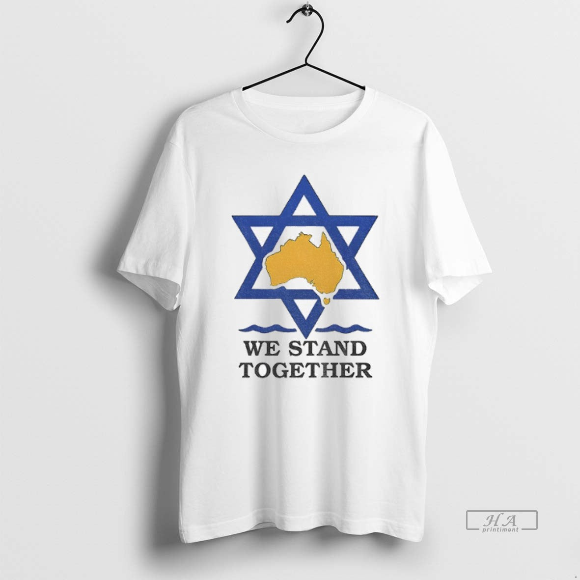 Official We Stand Together With The Australian Jews T-Shirts, Hoodie, Sweatshirt | InkRitualCo.com