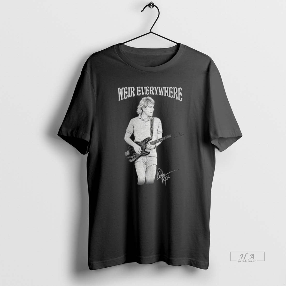 Official Weir Everywhere Rip Rockband Music Guitarist Legend Signature T-Shirts, Hoodie, Sweatshirt | InkRitualCo.com