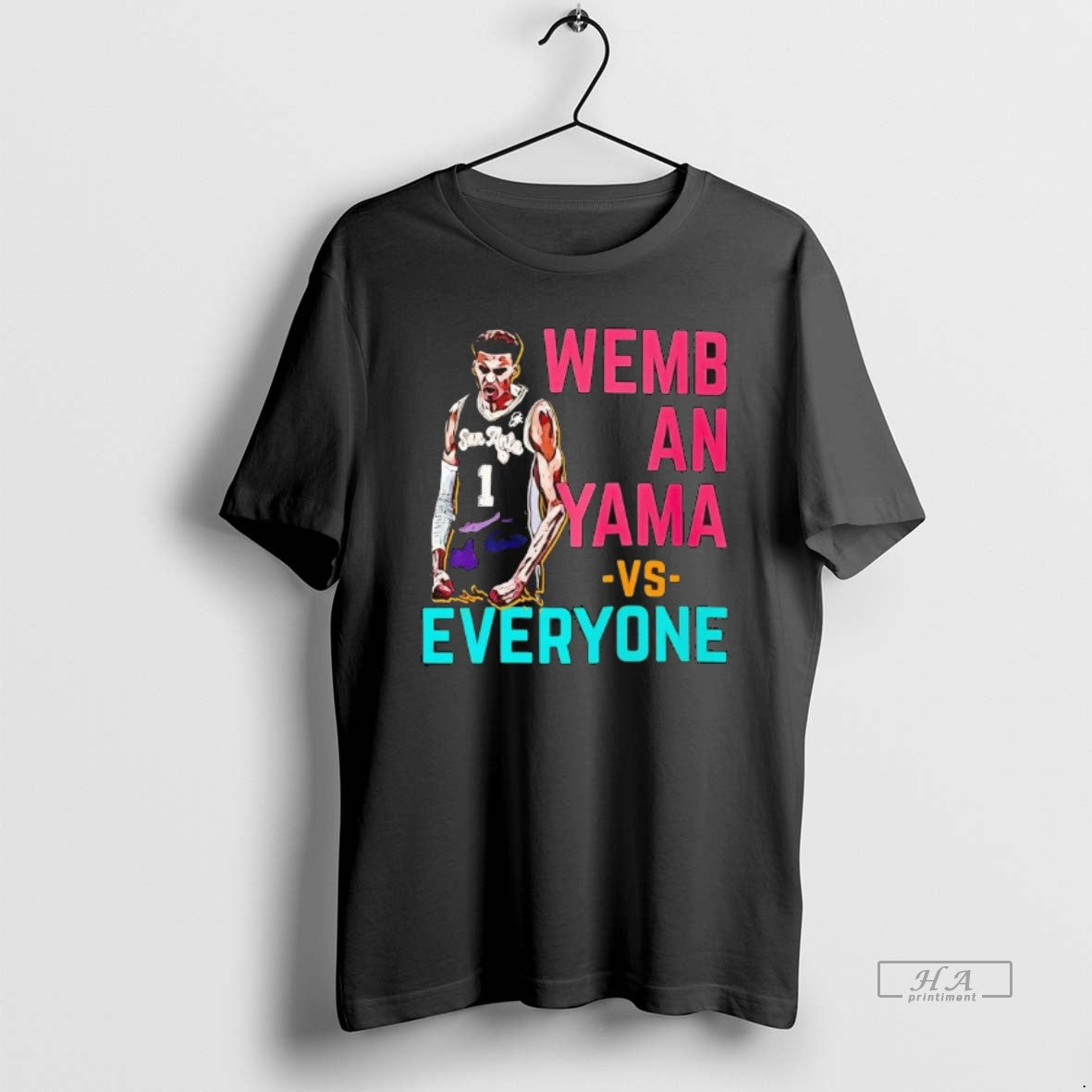 Official Wembanyama Vs Everyone T-Shirts, Hoodie, Sweatshirt | InkRitualCo.com