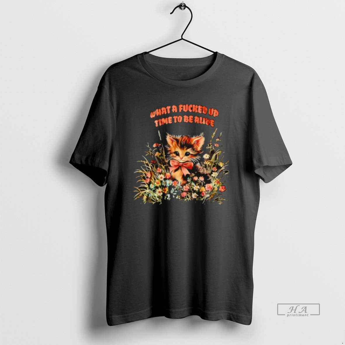 Official What A Fucked Up Time To Be Alive Cat T-Shirts, Hoodie, Sweatshirt | InkRitualCo.com