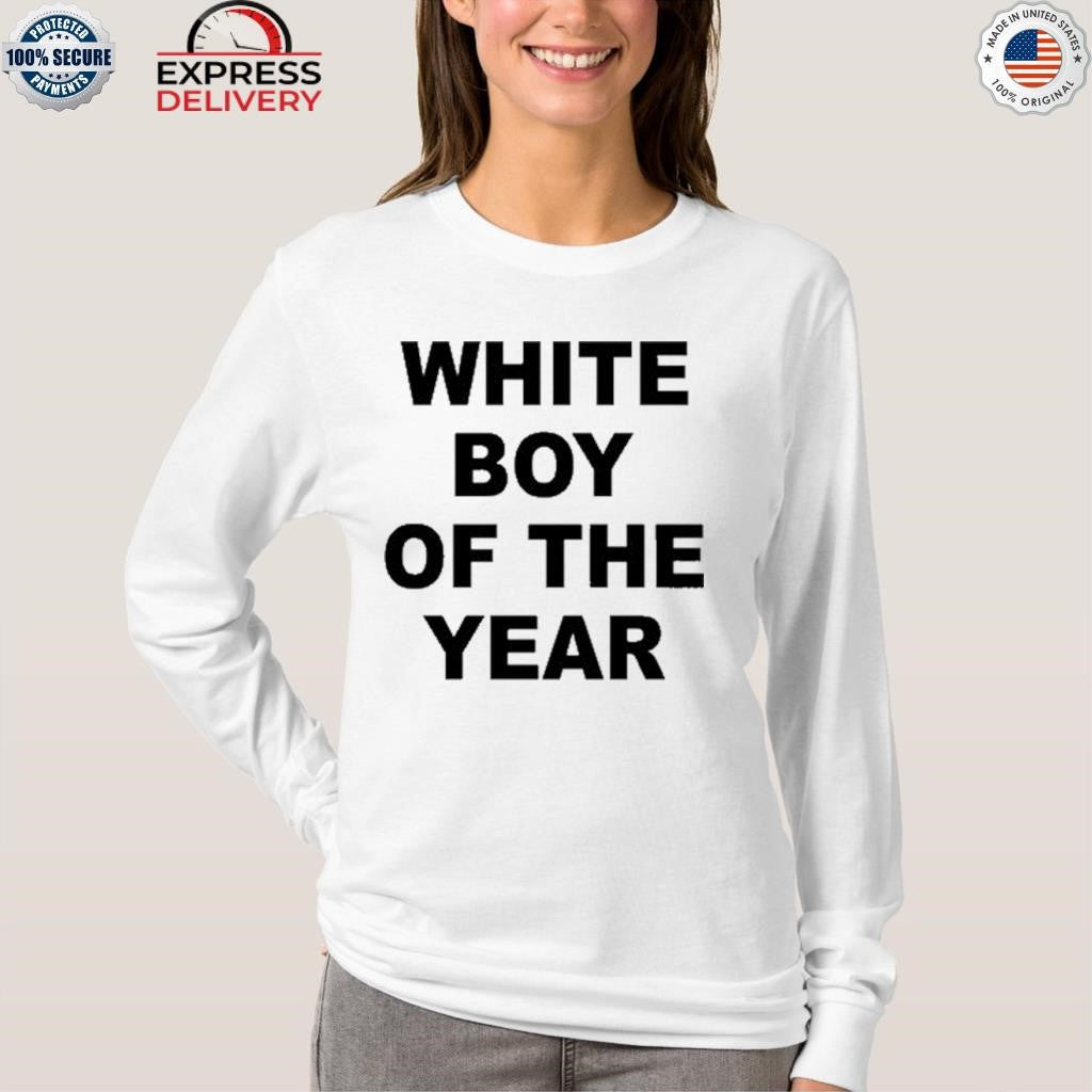 White Boy Of The Year Grey Shirt