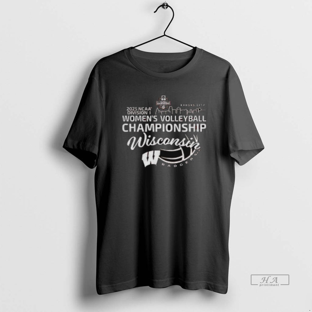 Official Wisconsin Badgers 2025 Ncaa Division 1 Womens Volleyball Champions T-Shirts, Hoodie, Sweatshirt | InkRitualCo.com