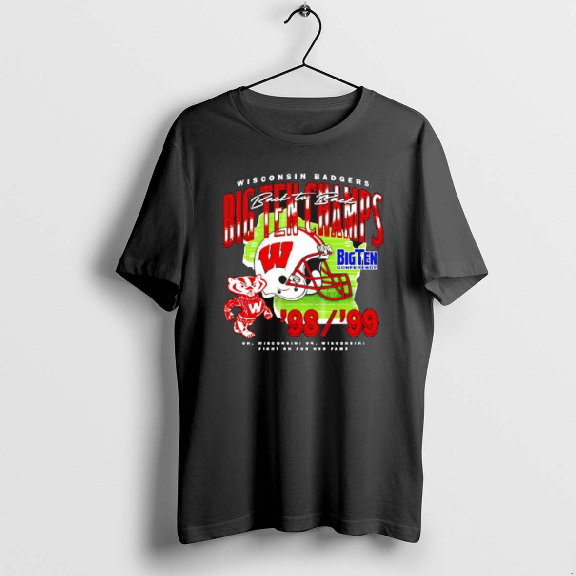Official Wisconsin Badgers Back To Back Big Ten Champions T-Shirts, Hoodie, Sweatshirt | InkRitualCo.com