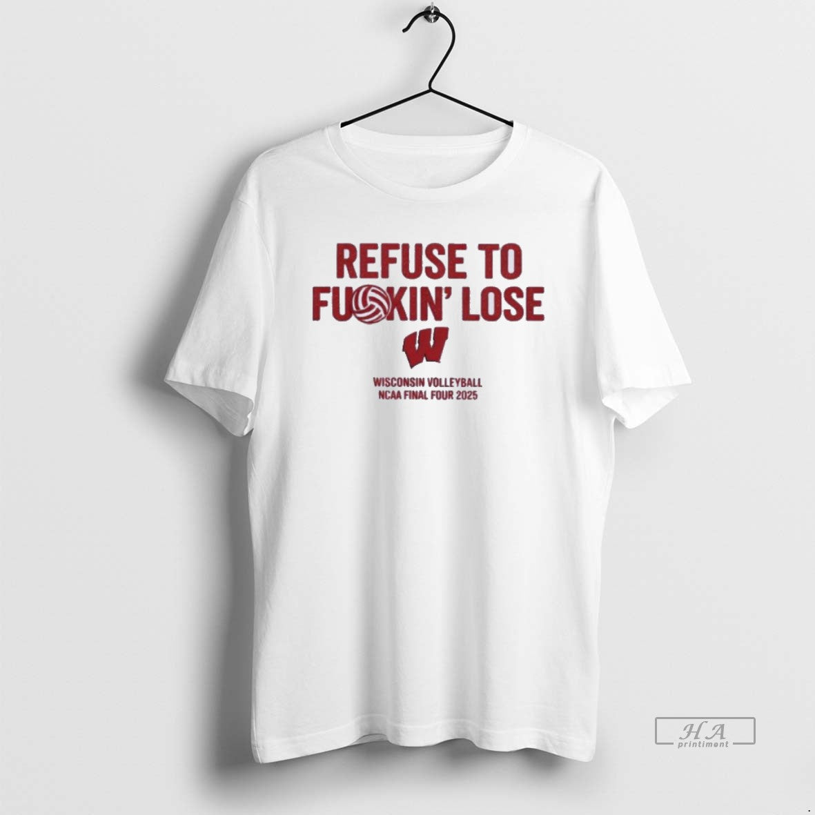 Official Wisconsin Volleyball Refuse To F King Lose Carter Booth T-Shirts, Hoodie, Sweatshirt | InkRitualCo.com