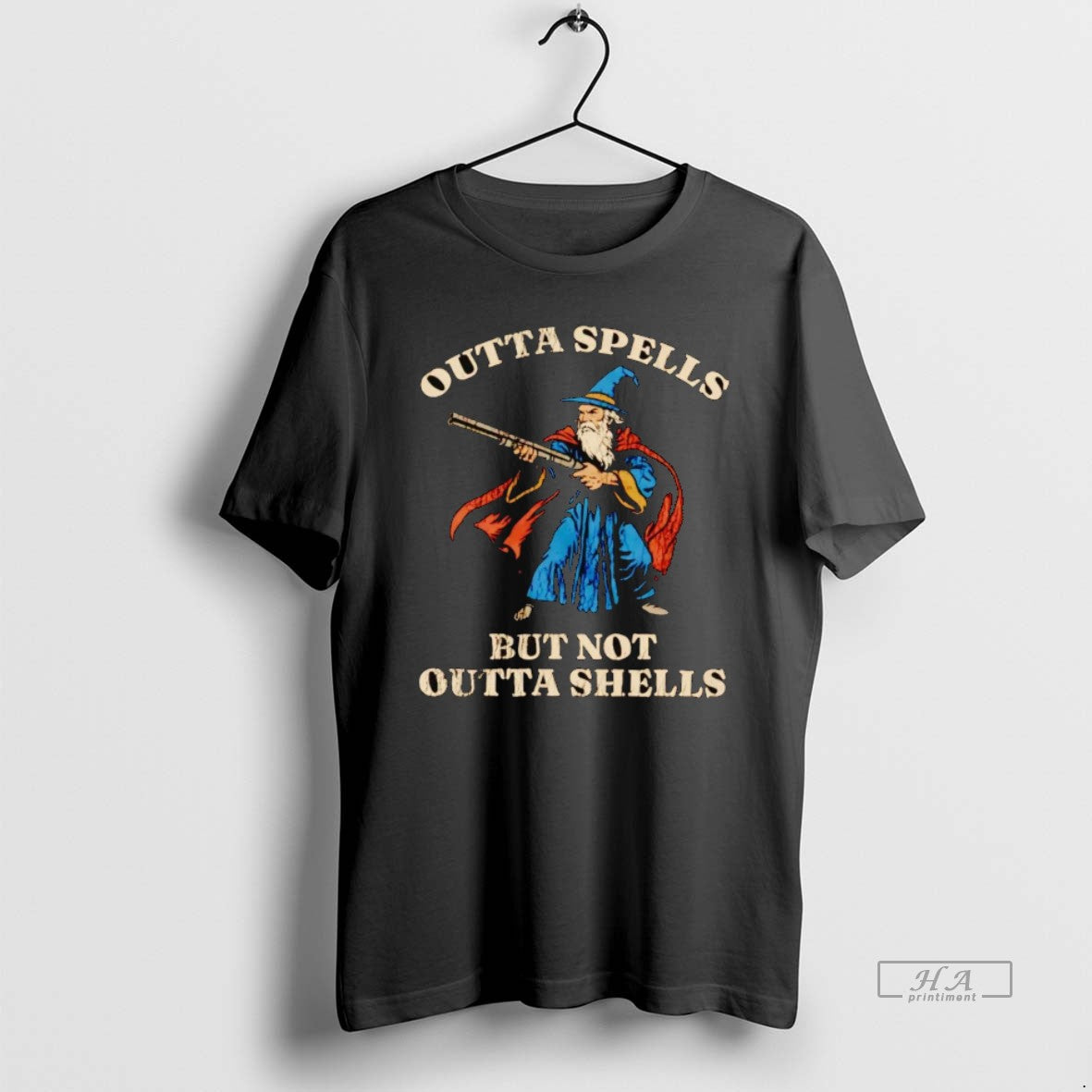 Official Wizard Outta Spell But Not Outta Shells T-Shirts, Hoodie, Sweatshirt | InkRitualCo.com