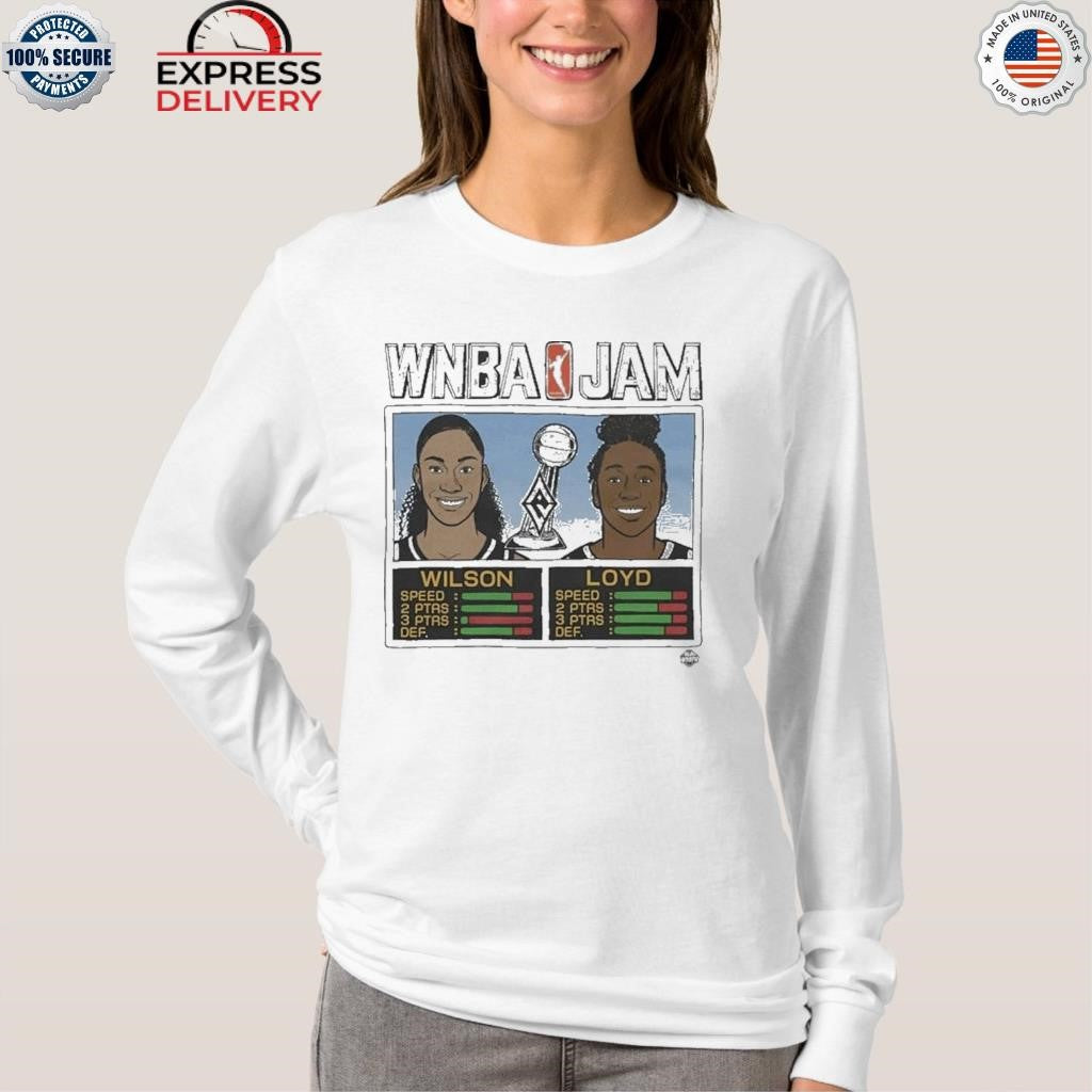 Wnba Jam Aces 2025 Champs Wilson And Loyd Shirt