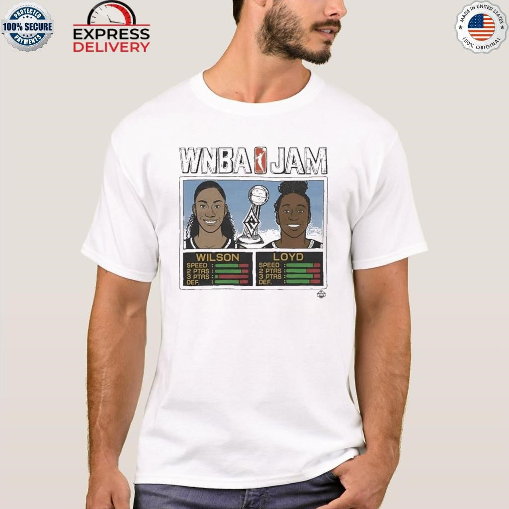 Wnba Jam Aces 2025 Champs Wilson And Loyd Shirt