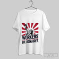 Official Workers Over Billionaires Retro Liberty T T-Shirts, Hoodie, Sweatshirt | InkRitualCo.com