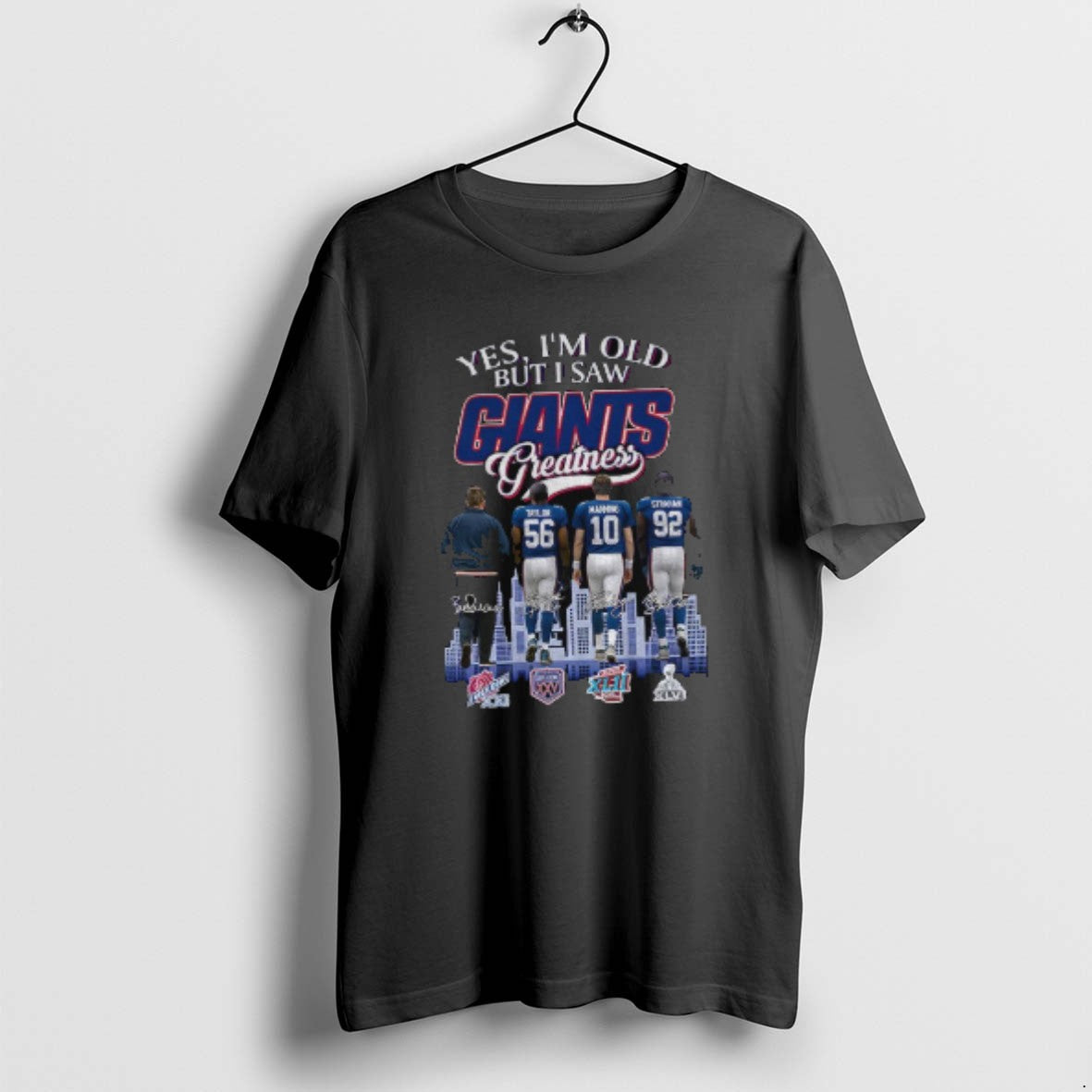 Official Yes Im Old But I Saw Giants Greatness Vintage New York Football T-Shirts, Hoodie, Sweatshirt | InkRitualCo.com