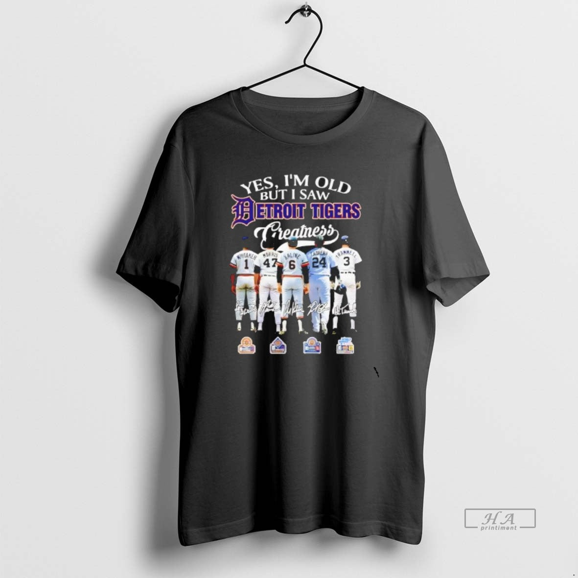 Official Yes Im Old But I Saw Detroit Tigers Greatness Players T-Shirts, Hoodie, Sweatshirt | InkRitualCo.com