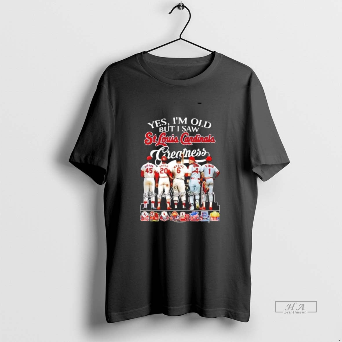 Official Yes Im Old But I Saw St Louis Cardinals Greatness Players T-Shirts, Hoodie, Sweatshirt | InkRitualCo.com