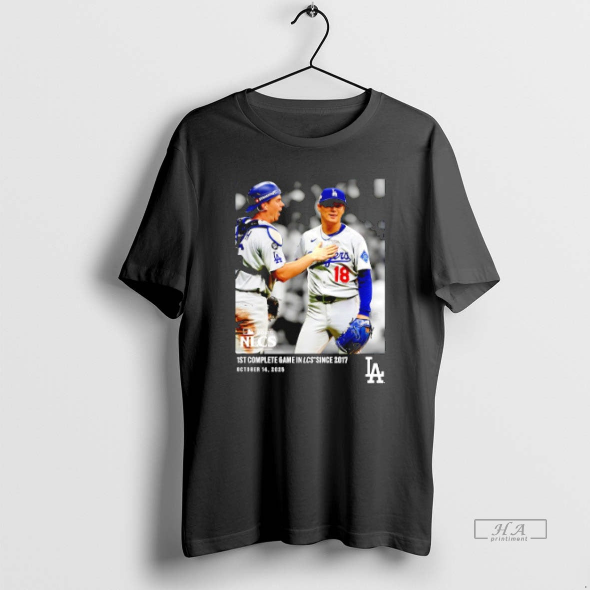 Official Yoshinobu Yamamoto Los Angeles Dodgers 2025 Nlcs 1st Complete Game In Lcs T-Shirts, Hoodie, Sweatshirt