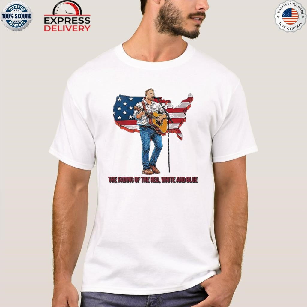 Zach Bryan The Fading Of The Red White And Blue Shirt