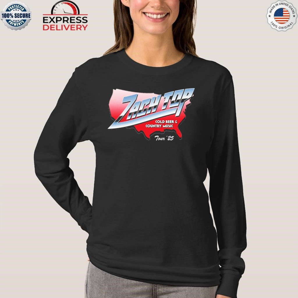 Zach Top USA Tour 2025 Shirt