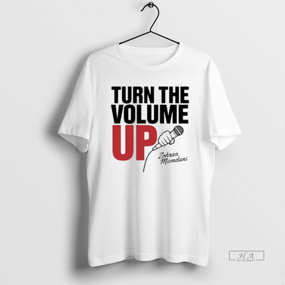 Official Zohran Mamdani Tells Trump Turn The Volume Up T-Shirts, Hoodie, Sweatshirt | InkRitualCo.com