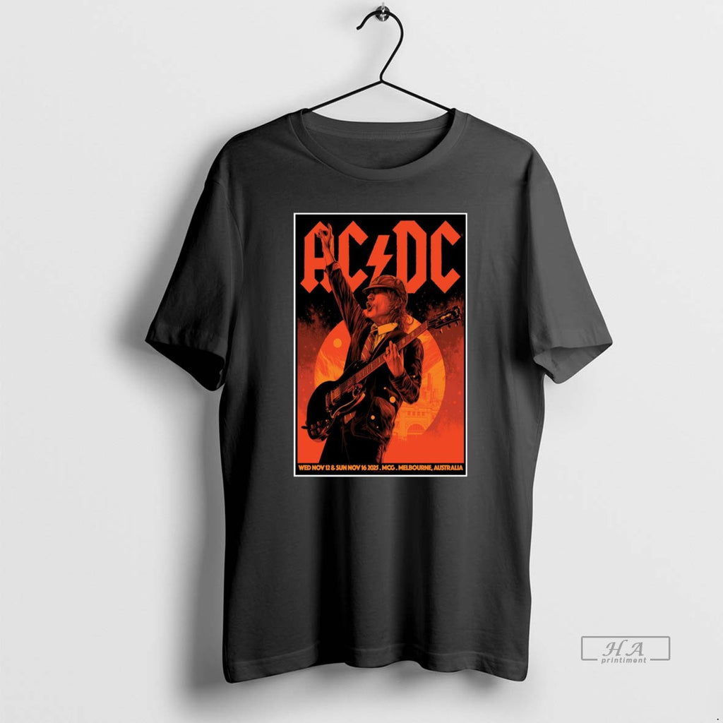 Official Ac Dc Nov 12 Nov 16 2025 Mcg Melbourne Australia Tour T-Shirts, Hoodie, Sweatshirt | InkRitualCo.com