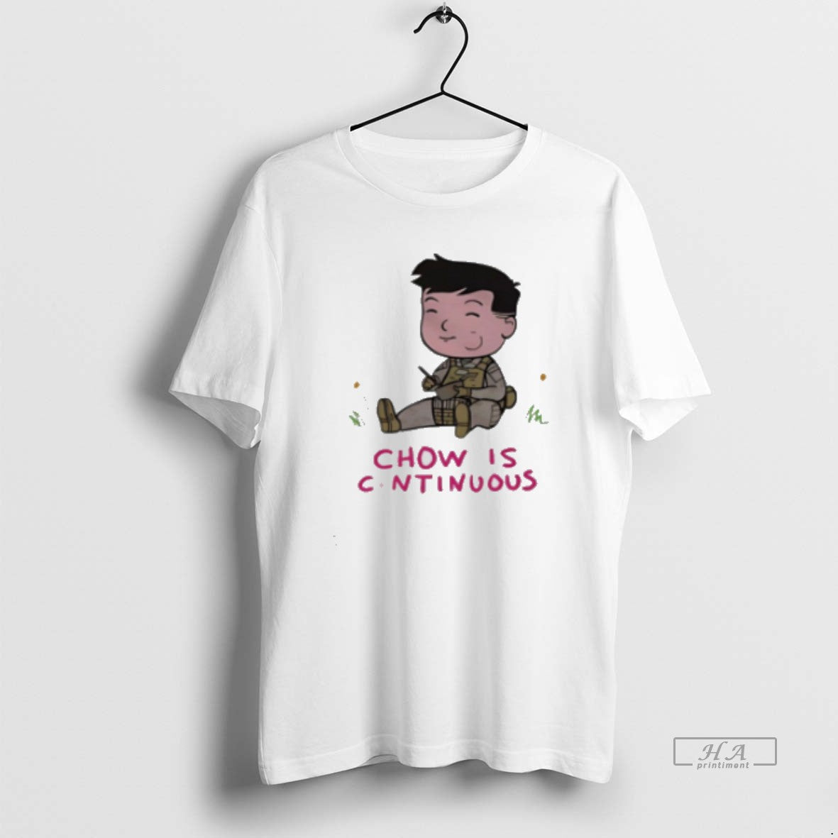 Official Chow Is Continuous Cartoon Classic Womens T-Shirts, Hoodie, Sweatshirt | InkRitualCo.com