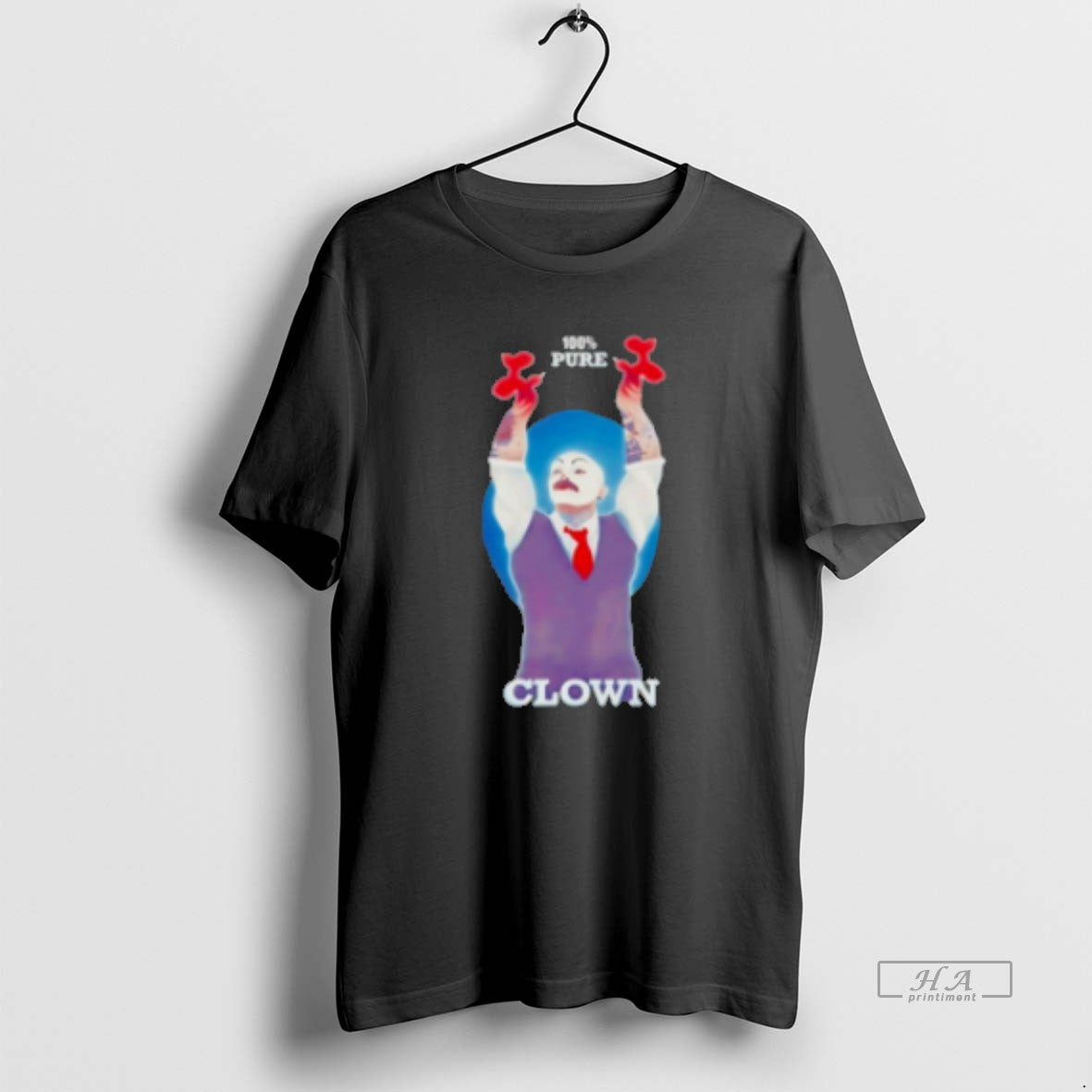 Official Hungry Clown 100 Percent Pure Classic Womens T-Shirts, Hoodie, Sweatshirt | InkRitualCo.com