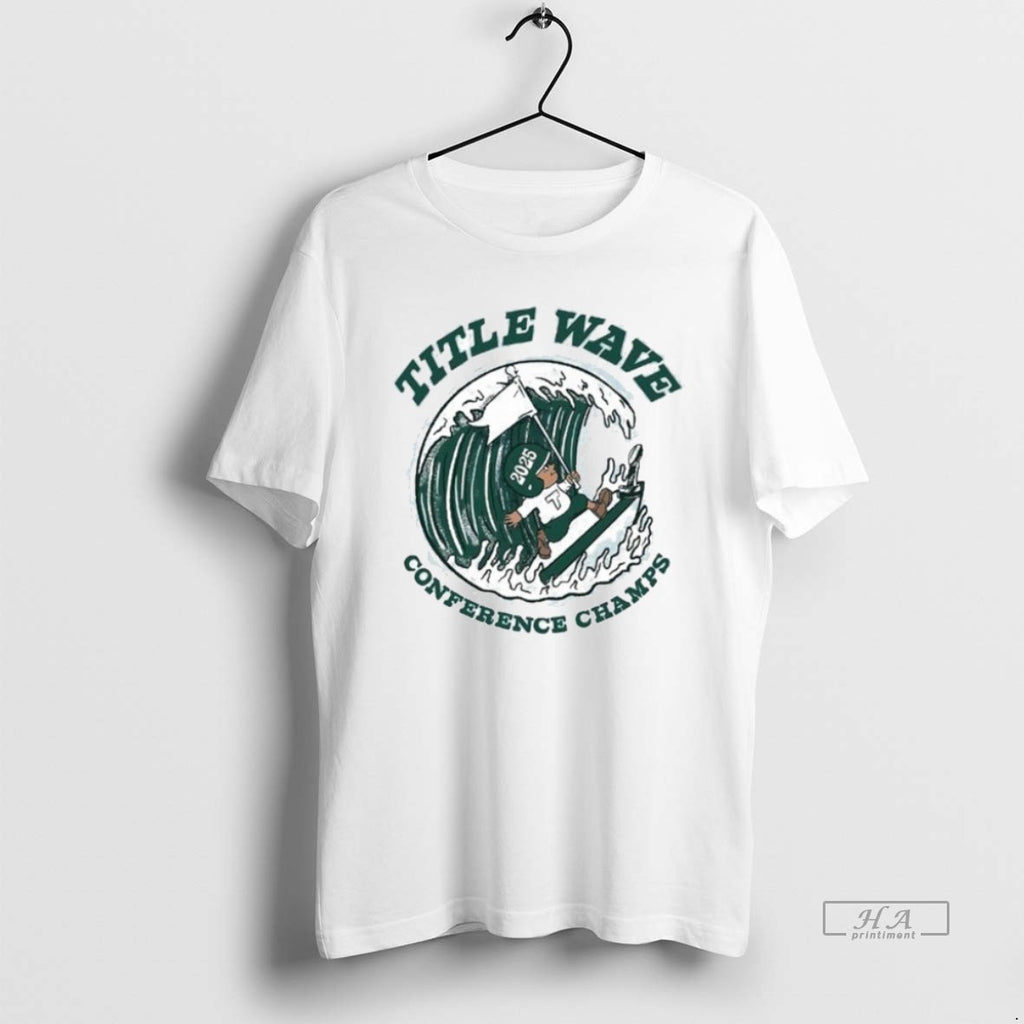 Official Tulane Green Wave Title Wave Conference Champs 2025 T-Shirts, Hoodie, Sweatshirt | InkRitualCo.com