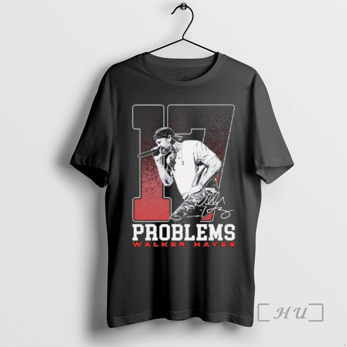 Officials 17 Problems Photo Walker Hayes Signature T-Shirts, Hoodie, Sweatshirt | InkRitualCo.com