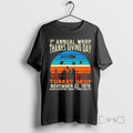 Officials 1st Annual Wkrp Thanks Giving Day Turkey Drop Vintage T-Shirts, Hoodie, Sweatshirt | InkRitualCo.com