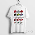 Officials 2025 2026 College Football Playoff Field Toy Team Helmets Circle Premium T Shirts Sweater Hoodie, Sweatshirt