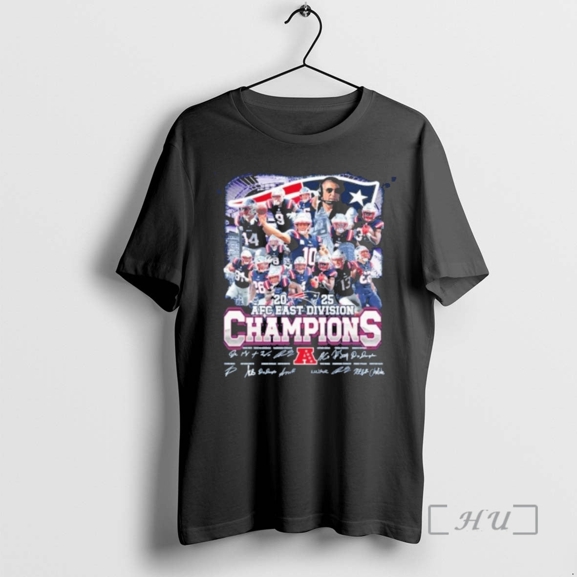 Officials 2025 Afc East Division Champions Team Player Signature T-Shirts, Hoodie, Sweatshirt | InkRitualCo.com