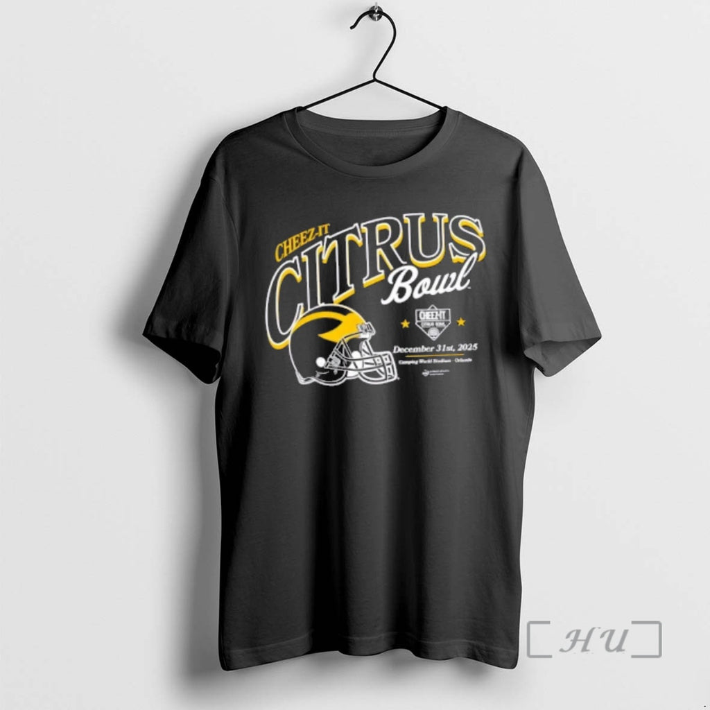 Officials 2025 Cheez It Citrus Bowl Michigan Football Helmet T-Shirts, Hoodie, Sweatshirt | InkRitualCo.com